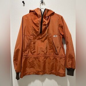Early 80’s Vintage North Face (brown label) burnt orange all-weather Anorak